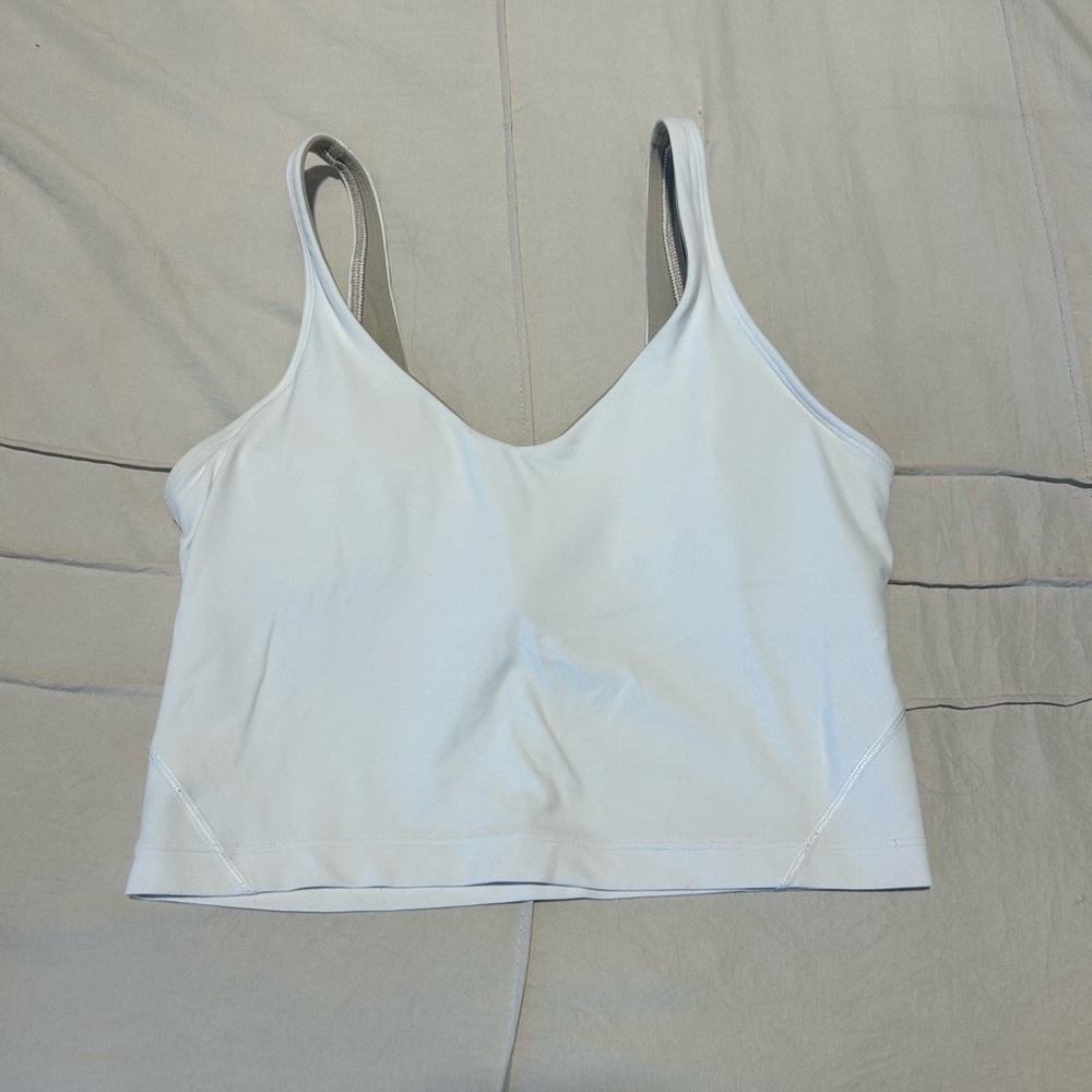 lululemon athletica White Tank Top